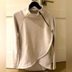 Athleta Cozy Karma Asym pullover - sz M